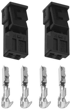 ECSiNG 2pcs 2 Pin Car Wire Harness Connector A0305452828 Waterproof Electrical Connector Plug with Terminals for Automotive Electrical Appliances