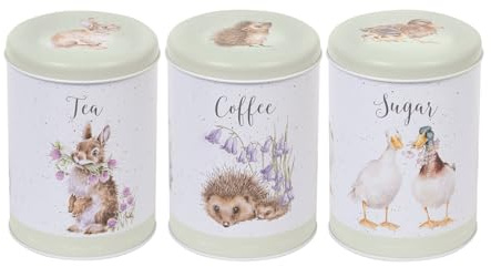 Wrendale Designs by Hannah Dale The Country Set' Country Animal Tea Coffee Sugar Set