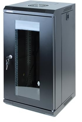 KIMEX - Armario Rack - De Pared - 10 Pulgadas - Dimensiones 312x310 mm - 12U - 111-3312