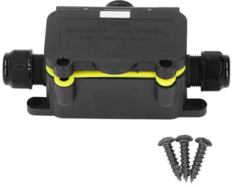 3 Way Junction Box Electrical Wire Junction Box Plastic External Electric Power Cord Underground Cable Connector
