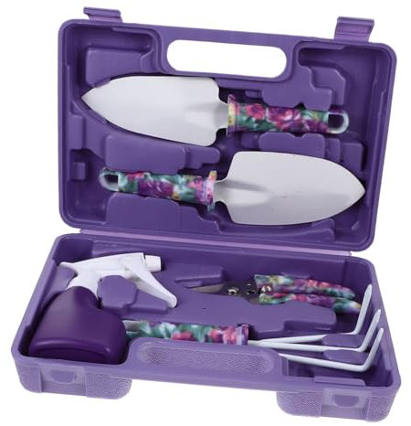 YARNOW 1 Pz Cassetta Degli Attrezzi Da Giardino Spruzzatore Kit Piante Grasse Da Giardino Mini Kit Per Piantare Piante Grasse Accessorio Da Giardinaggio Ferro Da Stiro Violet
