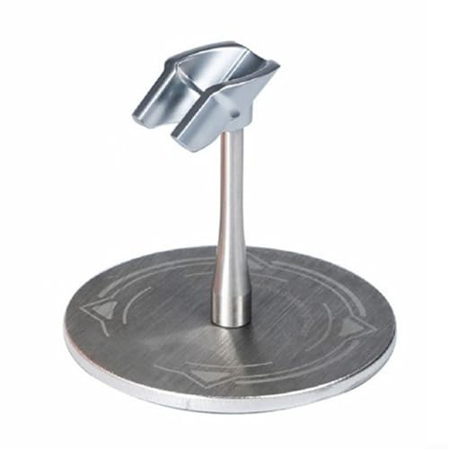 Lötkolbenhalter aus Edelstahl für TS101 SA80 Schweißstation, Stützbasis, 3 mm dick, Anti-Rutsch-Pad, Klasse 304, abnehmbare Komponenten, 6,5 cm Durchmesser, 6 cm Höhe