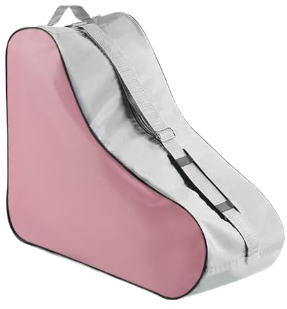Ryggsäck med figurskridskor – 36,5 x 20,0 x 42,5 cm bärväska, Oxford materialförvaringspaket, stövlar skojartiklar med justerbar rem | barn, tonåringar, kvinnor, män, övningsdagar, skridskolektioner