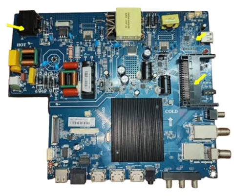 Genérico Placa Base for TV 4K CV9632H-A50. Preste atención al módulo, la Interfaz Ci y el PFC