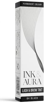 INK & AURA Tint Professional Eyelash & Eyebrow Tint (Black)