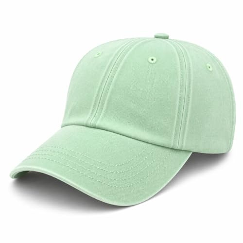 GM Apparel Stonewashed Distressed Baseball Cap for Men Women Vintage Washed Cotton Adjustable Dad Hat Unisex Casual Outdoor