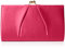 Swanky Swans Mira Satin Classic Frame Bag - Pochette da giorno Donna, Pink (Fuschia), 5.1x12x20.8 cm (W x H L)