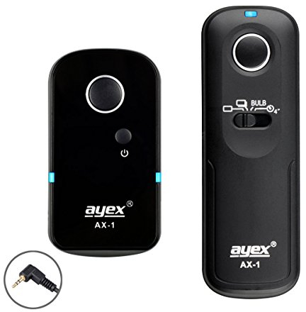 Télécommande ayex AX-1 (E3) pour Canon EOS 80D, 1300D, 1200D, 1100D, 760d, 750D, 650D, M6, etc