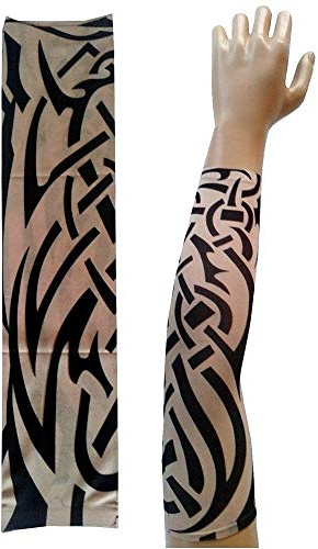 LoveLegis Manga del Tatuaje - usable - Manga - Tatuaje Falso - Tatuaje - Media Manga - Tribal - Idea de Regalo para cumpleaños - w30 - t30