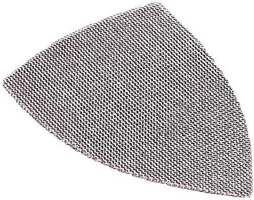 Mirka Abranet net delta dischi abrasivi per levigatrici triangolari 100x152x152 mm a strappo / grana P80 / 50 pz. / per levigare legno, stucco, vernice, plastica / 5421905080