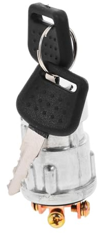 VINTORKY 12v Interruttore Accensione Auto Con Chiavi Avviamento Pin Per Veicoli Modificati e Agricoli Facile Installazione e Resistente Deformazioni
