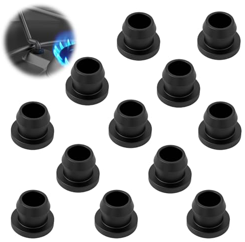 Bzzerumy Lot de 12 embouts en caoutchouc - Accessoires de camping-car - Pour Dometic, Smev et Thetford - Accessoires de camping-car pour Fiat Ducato et Pössl