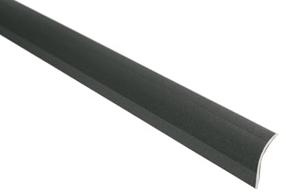 Anpassungsprofil ANTHRAZIT METALLIC, selbstklebend Höhenausgleich 0-11 mm Höhenausgleichsprofil, 1 Meter, Breite 38 mm, Nahtdeckprofil Übergangsprofil Dehnungsfugenprofil (B: 38mm selbstklebend)