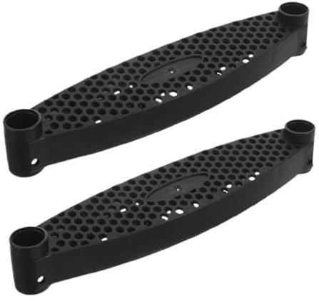 ERINGOGO Almohadillas Antideslizantes para Escaleras de Plástico 2 Piezas Acolchado Seguro Compatible Trampolines Instalación Accesorios para Niños