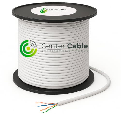 Cable de red UTP Cat6A - CPR Cca – 100% cobre – FR-LSZH – 305 m – CC005036 – Alta velocidad para redes LAN CC005036