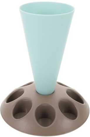 STOBAZA Soporte para Mangas Pasteleras con Múltiples Ranuras Estructura Estable y Superficie Lisa para Almacenamiento Ordenado de Bolsas de Glaseado y Boquillas Herramienta Duradera para