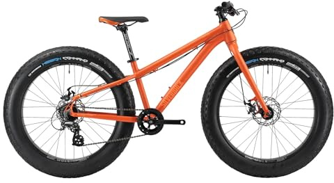 SILVERBACK SE-Series Fat 24 | Jugend-Fatbike mit 6061-Alurahmen, 24x4.0 Reifen & Microshift 8-Fach Schaltung