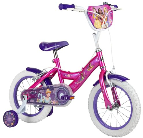 Huffy Disney Princess Laufrad und Kinderfahrrad 12/14/16 Zoll mit Stützrädern