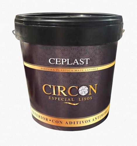 CEPISA Pintura Antimoho CIRCON 4L Interior Mate | Protección Contra Humedad, Moho y Condensación | Alta Cobertura y Acabado Profesional | Disponible en 0,75L, 4L