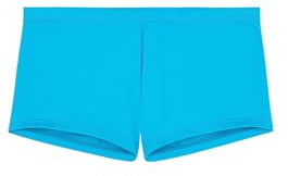 HOM Herren Boxer de bain SEA Life Badehose, Turquoise, M