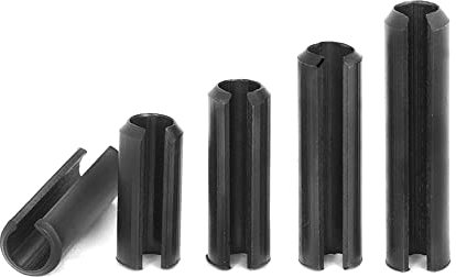 10Stück φ10mm×100mm Federstift aus Manganstahl ® Elastischer gerader Stift ® Hohlstift ® Stift aus Baumwollstift