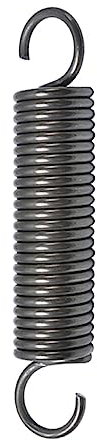 1 Stück Zugfeder mit Haken, 1,4mm Drahtdurchmesser, 8–14mm Außendurchmesser, 30–300mm Länge, 1.4x10x130mm