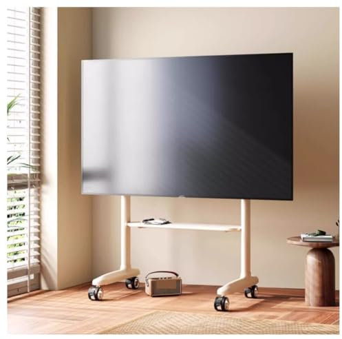 Soporte TV Pie Soporte TV Suelo Carro De TV Móvil Para Televisores Con Pantalla LED LCD De 40-86 Pulgadas, Hasta 176 Libras, Soporte De Suelo Rodante De Altura Ajustable Con Ruedas Pie Television Sopo