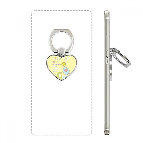 DIYthinker Cartoon Baby Ball Elephant Truck Animal Heart Cell Phone Ring Stand Holder Bracket Universal Support Gift