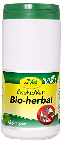 cdVet Bio-Herbal – natürliches Ergänzungsfuttermittel zur Parasitenabwehr, Insektenabwehr für Geflügel, Tauben, Schafe, Ziegen – 700 g