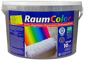 Raumcolor getönt Samtgrau 10 Liter ca. 60 m² Innenfarbe Wandfarbe Wilckens Farbe Trendfarbe hochdeckend