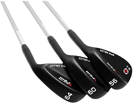 50/52/54/56/60/62/64 graders golfklubbor kilar för kvinnor män (svart, 50 grader)