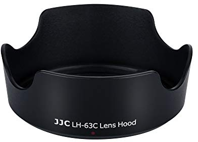JJC Reversible Tulip Lens Hood for Canon RF-S 14-30mm F4-6.3 IS STM PZ, RF 24-50mm f/4.5-6.3 IS STM, EF-S 18-55mm F3.5-5.6 IS STM & EF-S 18-55mm F4-5.6 IS STM Lens Replaces Canon EW-63C (58mm)