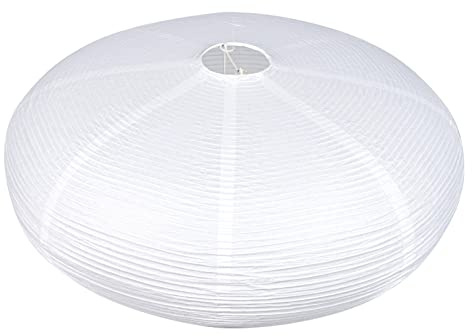 LIFKOME Pantalla De Lámpara De Papel Simple Cubierta De Luz De Techo Para Decoración Versátil Hogar y Oficina
