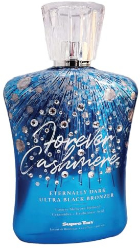 Supre Tan Forever Cashmere Eternally Dark Ultra Black Bronzer Tanning Lotion (400ml)