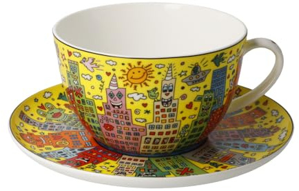 Mjölkkaffekopp My New York City Sunset James Rizzi – Pop Art