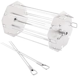 Broil King 64838 Stainless Steel Rotisserie Skewer Rack