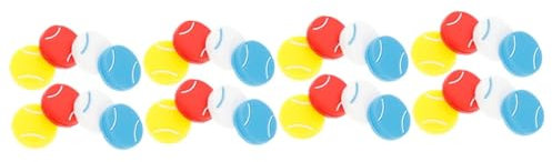 BESPORTBLE 4 Sätze Tennis Tennis Zubehör Racket Dämpfer Tennis Accessories Netz Tennis Stoßdämpfer Einzigartige Schlägerdämpfer Zubehör Zur Schlägerdämpfung Kieselgel 8 Stück * 4