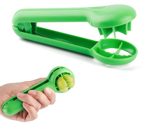 lasuroa Coupe Raisin, ABS Coupe Raisin Enfant Fruits et Légumes pour Bébés Tomates Fraises Cerises Myrtilles Ainsi Salades Légumes Ustensiles de Cuisine pour Couper