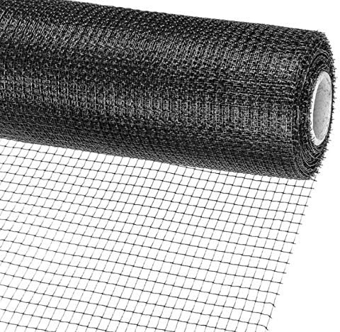 rg-distribution 50 m² mullkastsnät 1 x 50 m lövskyddsnät 26 g/m² avstängningsnät fågelskyddsnät bredd 14 x 16 mm dammnät mullvad
