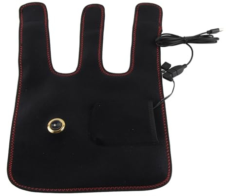 Codera calefactable con 3 niveles de ajuste de temperatura, Almohadilla calefactora para codo, Terapia caliente para tendinitis, codo de tenista, Alivio del dolor de artritis, Ajustable y cómodo