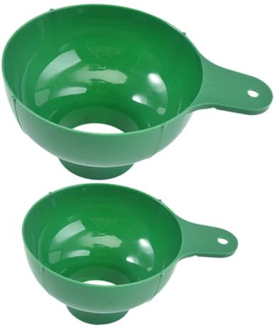 CONGARTENO Imbuto a Bocca Larga in Plastica Resistente Per Uso Cucina, Imbuto Grande Versatile Per Marmellate e Oli, Set Da 2 Pezzi Per Riempire Bottiglie e Barattoli