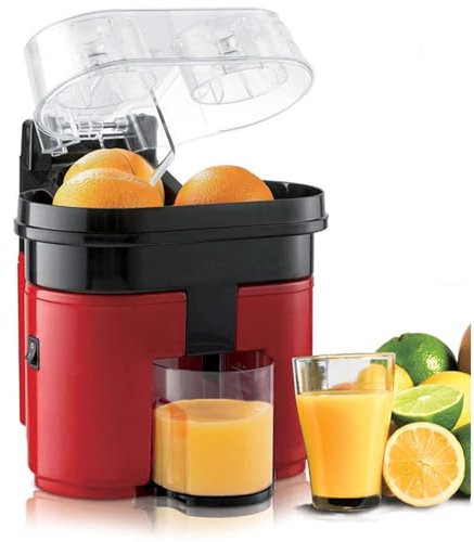 Exprimidor eléctrico de masticación lenta, exprimidor profesional de cítricos con válvula antigoteo, extractor de jugo rápido y eficiente para naranja, limón, pomelo y lima