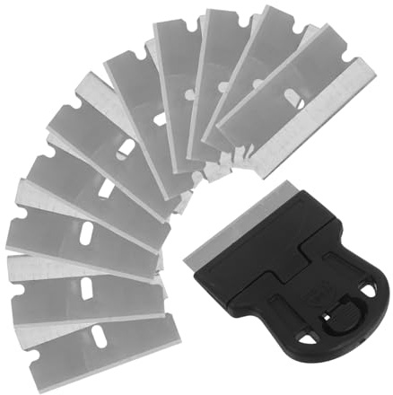 AUTSUPPL Maniküre Werkzeuge Reinigungs Und Entferner Werkzeug Herdplatten Schaber Nagelschrubber Aufkleber Rasierklingen Schaber Nail Art Scraping Tool Decals Metall