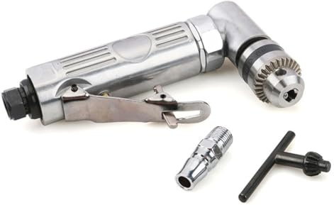 Opatiny Meuleuse pneumatique à angle droit de 90 degrés, 35,6 cm NPT, 15 000 tr/min haute vitesse, coque en alliage étroit, avec clé et pour connecteur de style JP