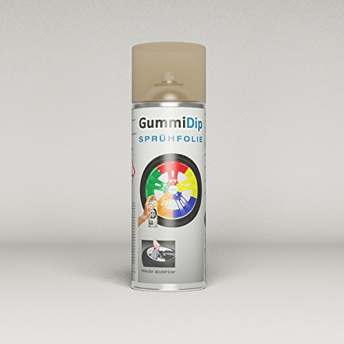 Gummi Dip Sprühfolie 61090028 Flüssiggummi Spray, 400 ml, gold-metalic