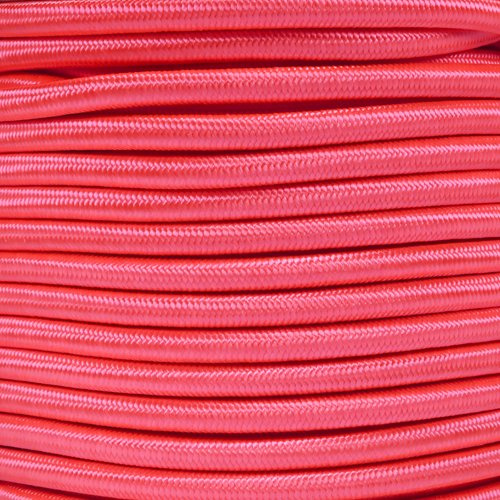 West Coast Paracord Gummiseil, Marinequalität, 0,6 cm, Länge bis zu 304,8 m, (300 m, neonpink)