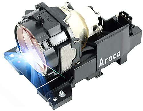 Araca Projector Lamp with Housing for Hitachi CP-WX625 CP-X809 Replacement, 4000 Lumens, Daylight White, 1 Count, 0 Watts, HID, 2500 Hours Life
