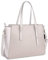 NEWHEY Handtasche Damen Shopper Damen Große Beige Gross Laptop Tasche 15.6 Zoll Elegant Leder Umhängetasche für Büro Arbeit Schule
