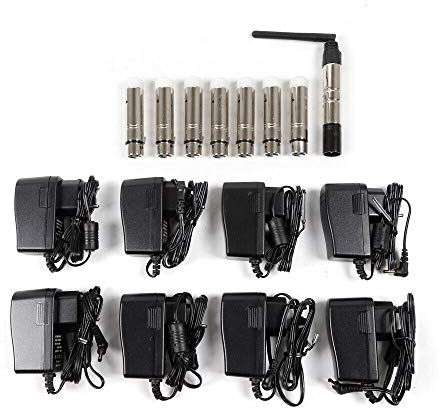 512 8 pièces 1 émetteur 7 x récepteur Kit 2,4 G ISM sans fil pour fête DJ éclairage de scène