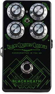 Laney Black Country Customs Blackheath Boutique Bass Effect Pedal Distortion, BCC - Laney Amplifications. Bass Distortion Effects Pedal